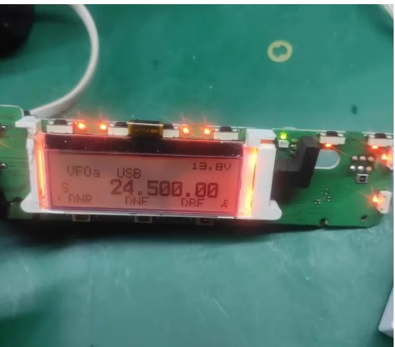 Yqwsyxl Lcd Screen Display Substituição Parte Problema Zebra Stripes Yaesu Ft857 Ft957d Novo Oem - Imagem 3
