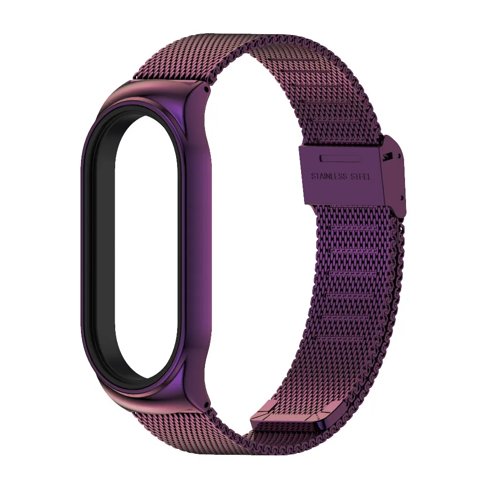 Premium Stainless Steel Watchband Bracelet - Adjustable Metal Wrist Strap