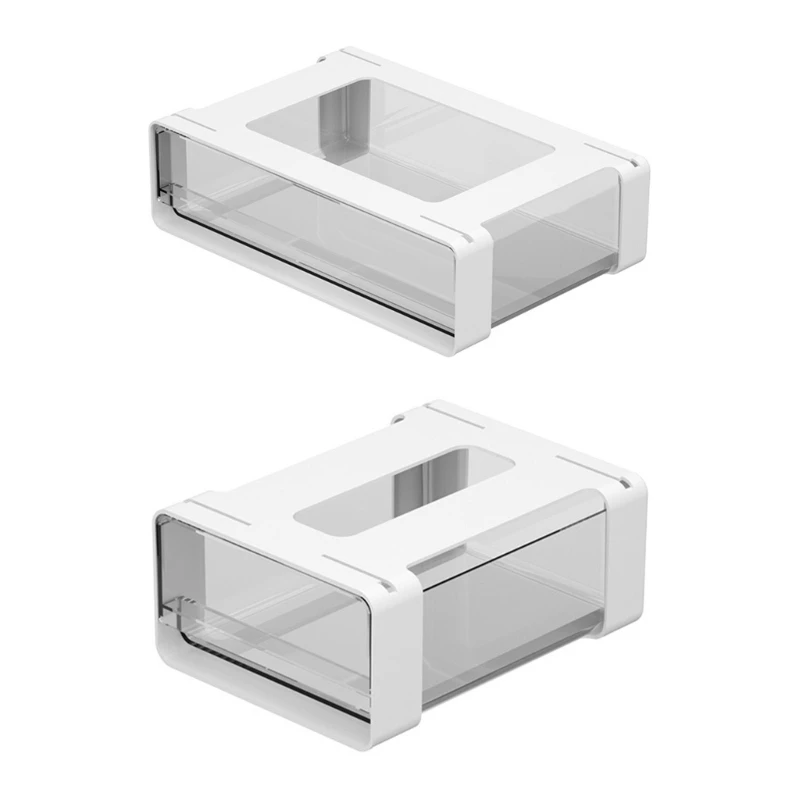 

Самоклеящийся ящик под столом, пластиковая стойка-органайзер для хранения под столом