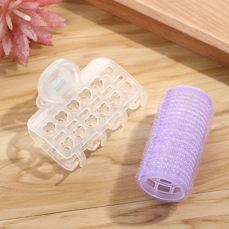 3Pcs/Lot Hair Rollers Bang Roll Curler Hair Curler Plastic Self-adhesive Curling Hairdressing Tool Girl Beauty Styling Tool hair styling tool,hair curling tools