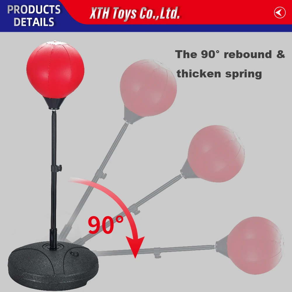 Sport Toys Punching Speed Ball Boxing Punching Ball Set For Children Exercise At Home
