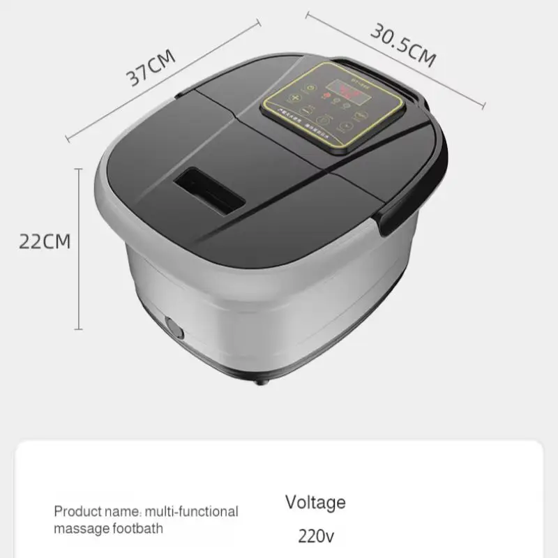 Automatic Heating Foot Bath Household Fully Automatic Massage Knee-pad Constant Temperature