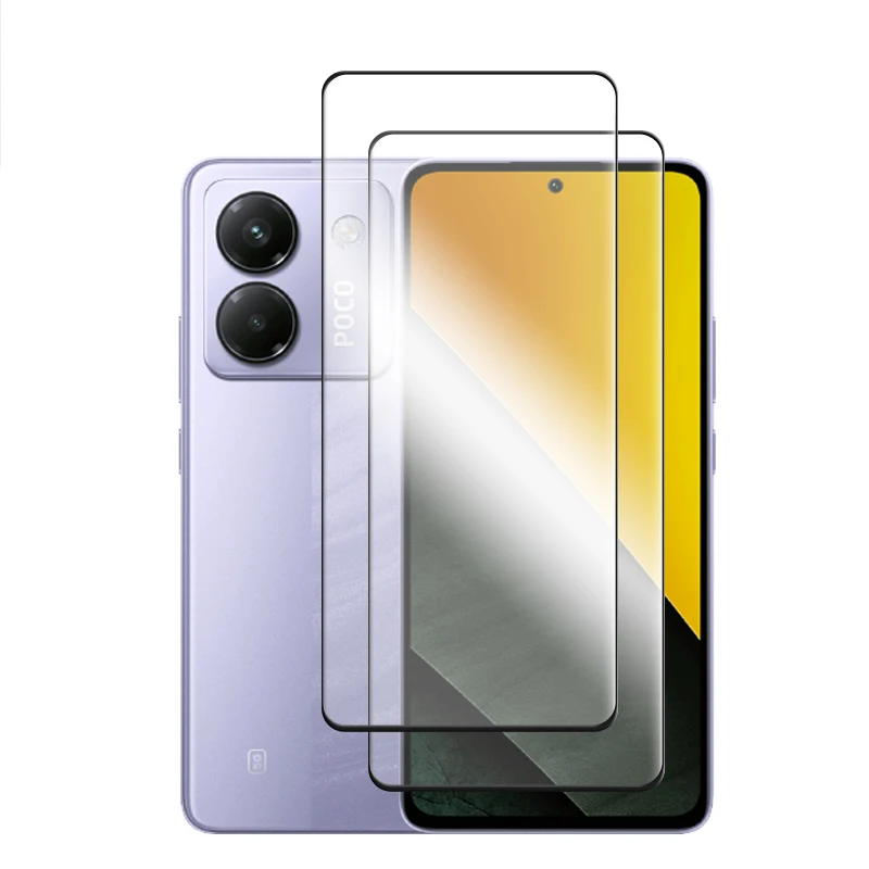 4-in-1 Tempered Glass Full Cover Screen Protector with 2.5D Edge