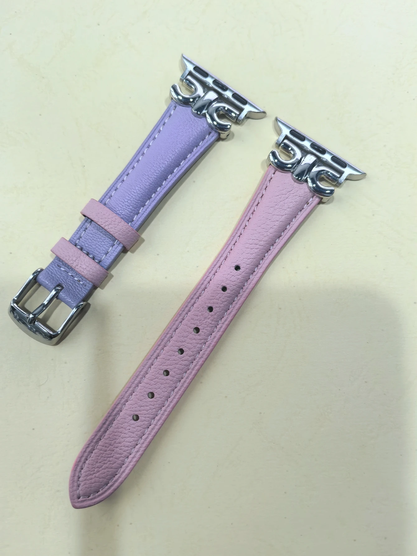 Elegant Leather Loop Wristband