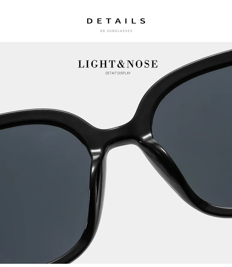 Luxury Brand Korean Sunglasses Women Higt quality Men