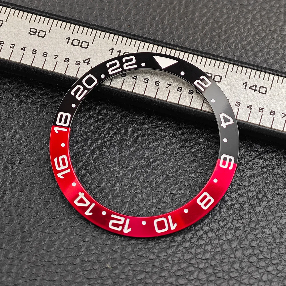 Premium 40mm Sloped Ceramic Bezel GMT Insert for Men's Watch Accessories