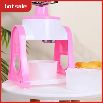 A52I-Ice Shaver Manual Hand Crank Shaved Mini Portable Picnic Snow Cone Machine Smoothie Ice Machine Mini Ice Shaver 1
