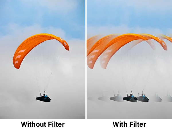 Linearer Prismafilter Fotografie Spezialeffekte Linsenfilter Vordergrundunschärfe Film Requisiten für Foto Video DSLR Linsen Zubehör – Detail 4