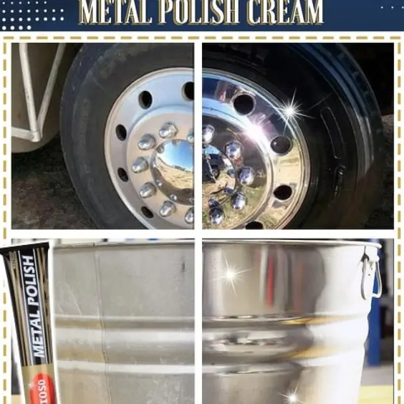 Metal Polish 75ML/50ML Cream Knife Machine Polishing Wax Mirror Metal Stainless Steel Watch Polishing Paste Rust Remover