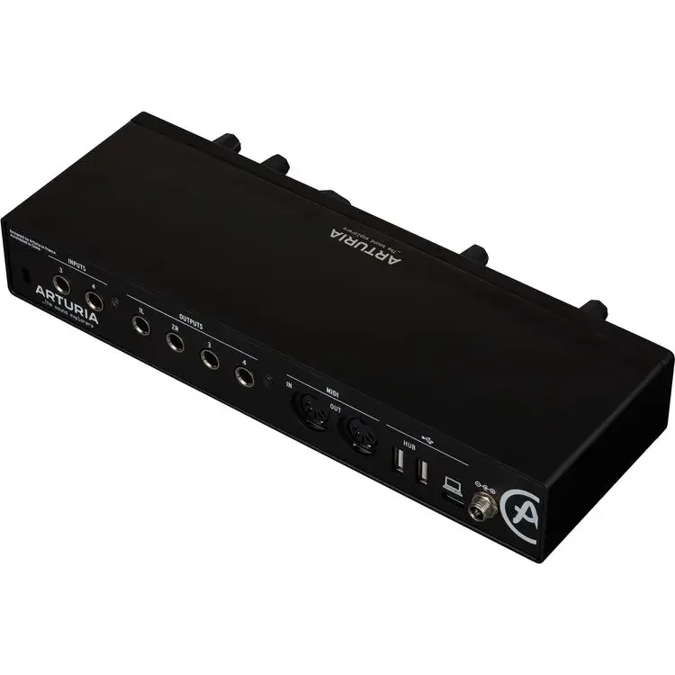 Arturia MiniFuse 4 프로듀서, 뮤지션, 팟캐스터§가수를 위한 휴대용 4x4 USB Type-C 오디오 MIDI 인터페이스.