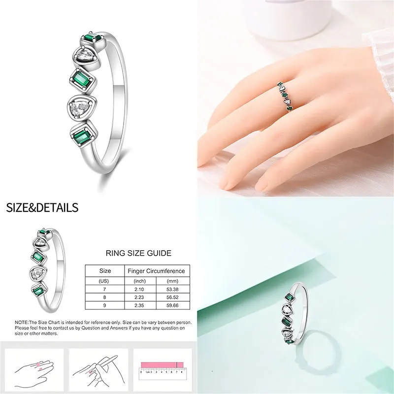 925 Sterling Silver Tulip Sunflower Bow Cross Ladies Rings for Anniversary Jewelry Making Women Gift