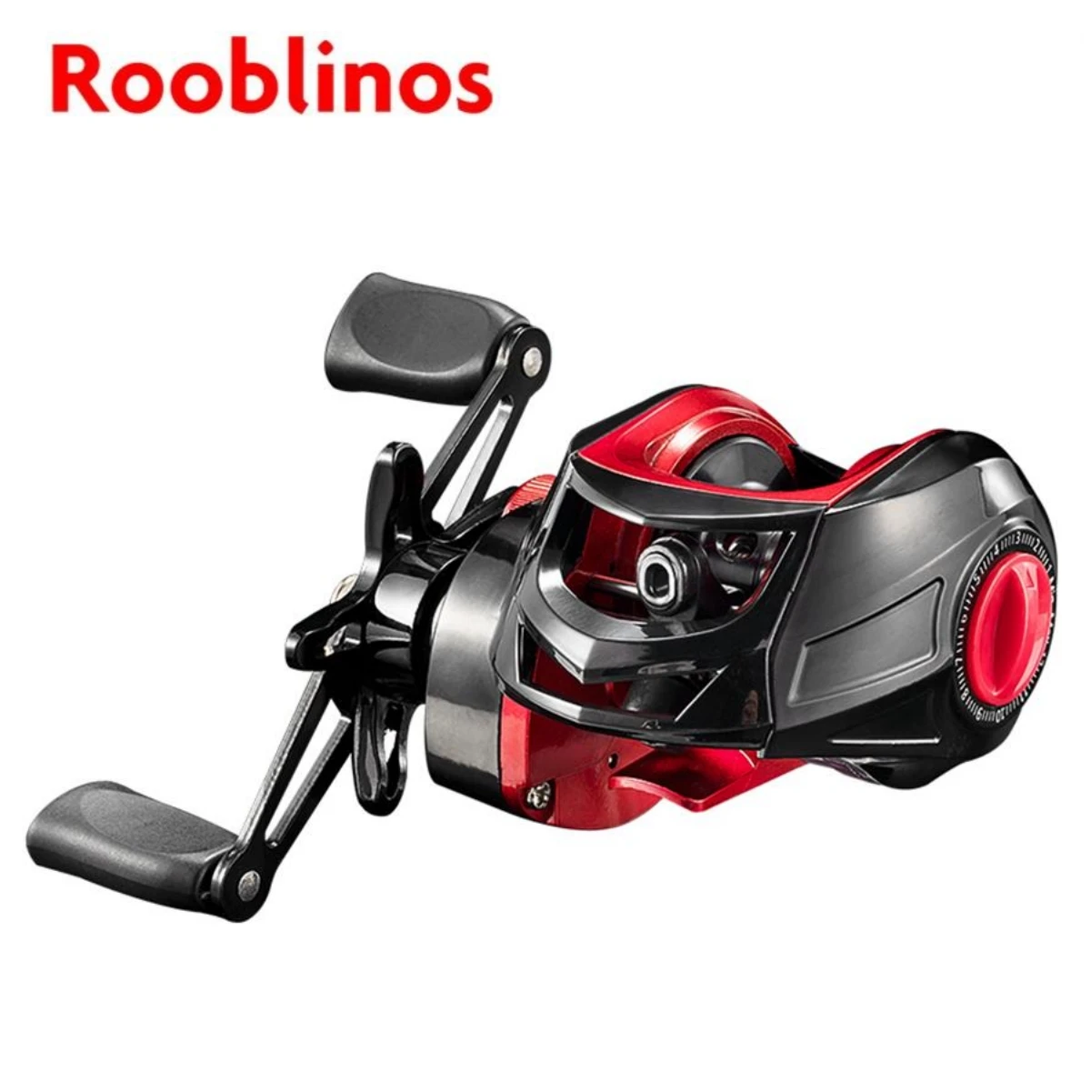 Fishing Reel Rooblinos BR Baitcasting Fishing Reel 8kg Max Drag Long Casting Fishing Wheel Accessories