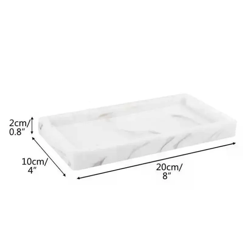 1Pc Square Silicone Aroma Diffuser Tray Bathroom Tray Soft Jewelry Tray Dressing Table Decorative Bathroom Tray Organizer