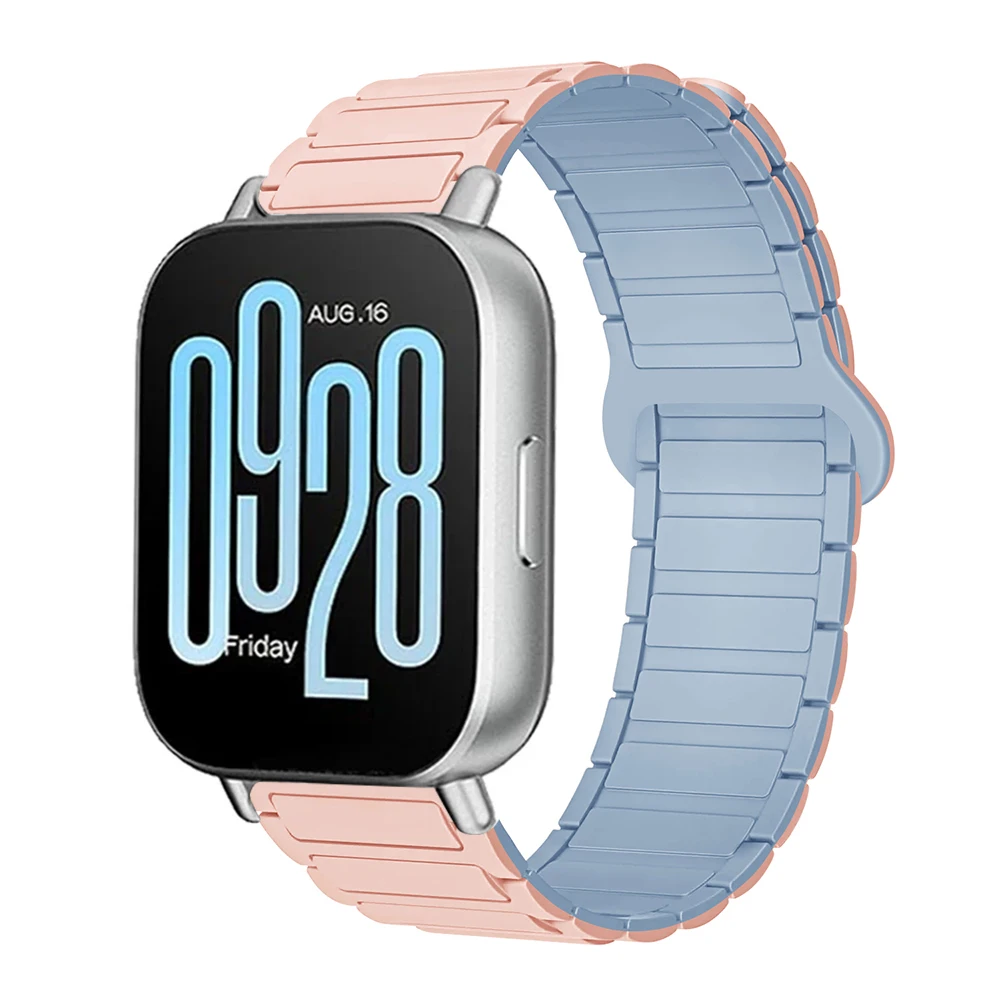 Magnetic Silicone Loop Strap - 22mm Wristband Bracelet