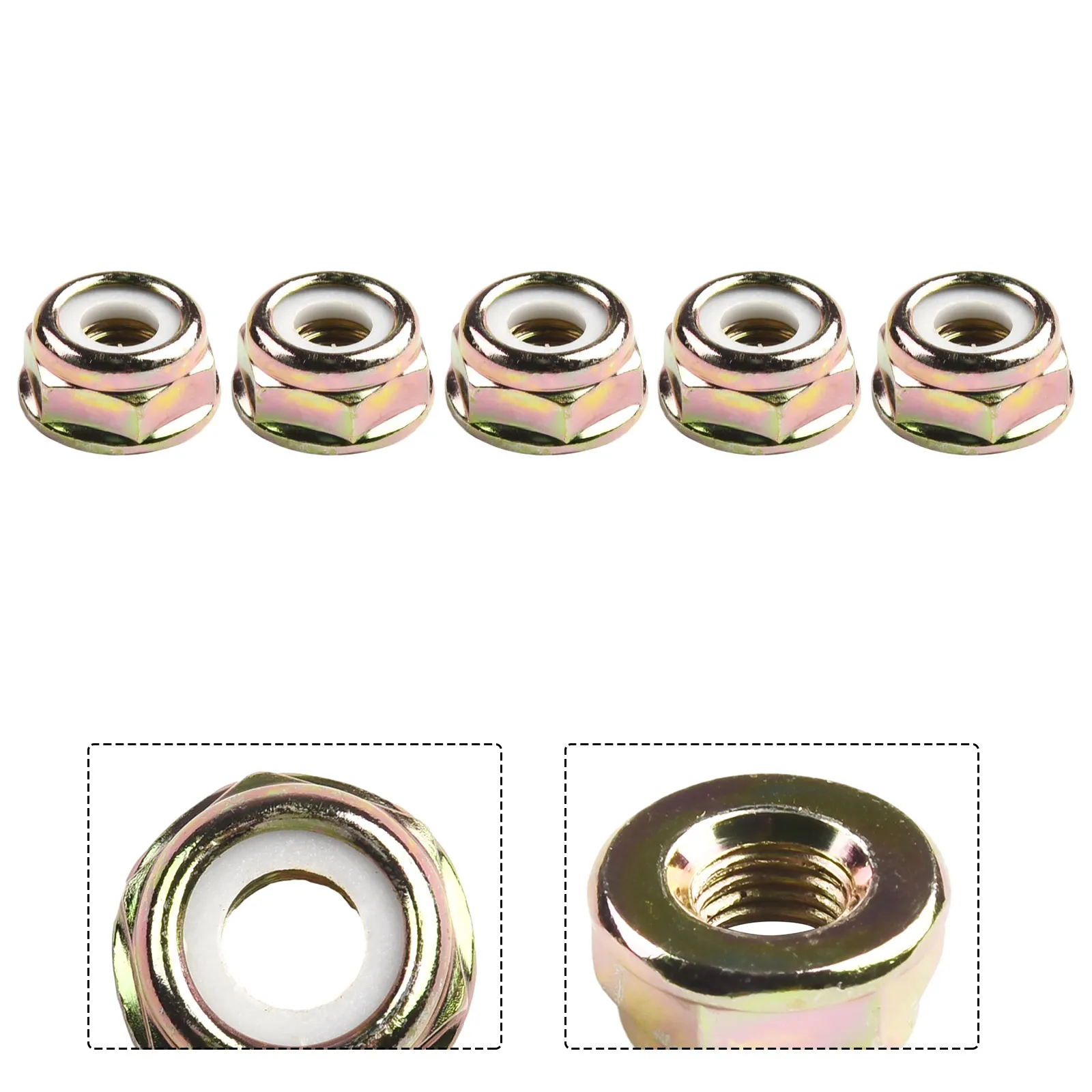 Werkzeuge Ersatz Ersatzmuttern Zubehör Schraube Ersatzteile 5-teiliges Set Fadenschneider Trimmer Freischneider – Detail 6