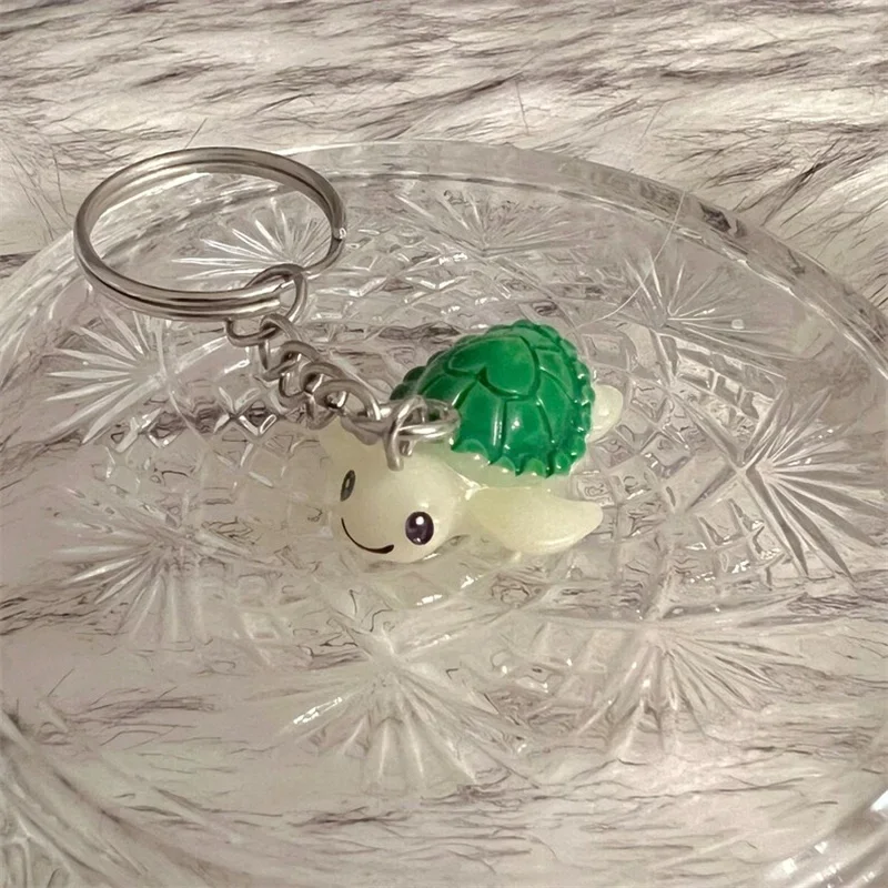 LLavero De Tortuga De Ganchillo Hecho A Mano, Llaveros De Peluche