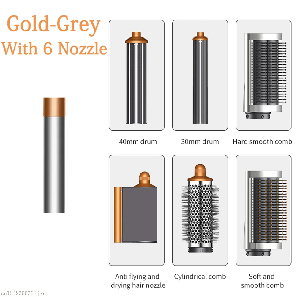 6 in 1 Grey Gold