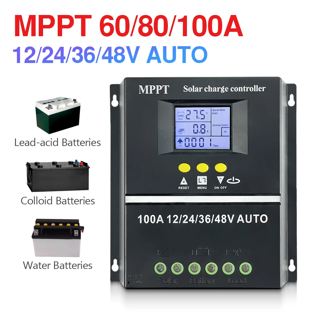 100a Mppt Solar Charge Control Mppt Solar Charge Controllers Mppt