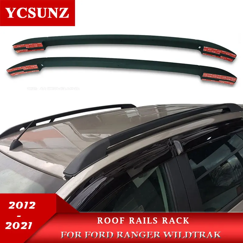 Ford Ranger Box Rails Silver Roof Rails Rack Carrier Bars Side Rail For Ford Ranger T6 T7 ...