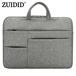 Masculino portátil 15.6 Polegada portátil carry bag moda negócios viagem maleta sacos de portátil dos homens oxford pano portátil caso