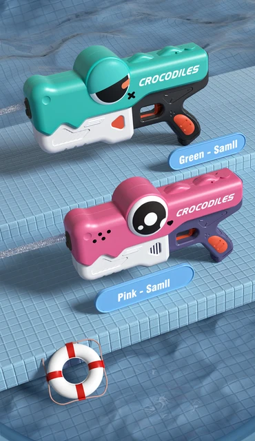 Pistola de agua de cocodrilo, pistolas de agua eléctricas