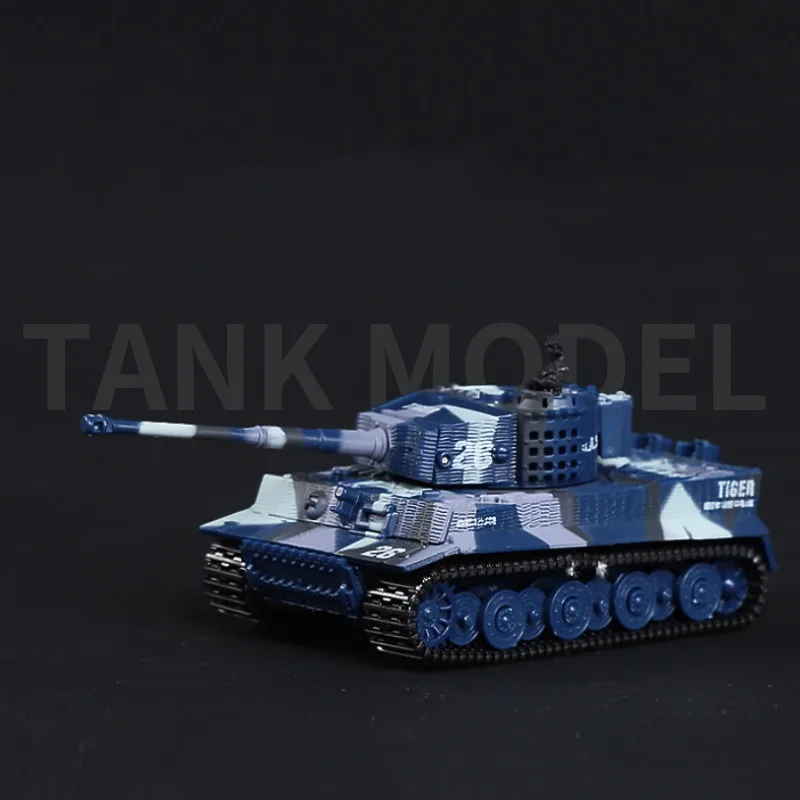 1:72 Mini 2.4G Remote Control Tank Model,Tiger Simulation Military,adjustable Speed Turret 360° Rotation,rc Tanks Toys for Boys 3