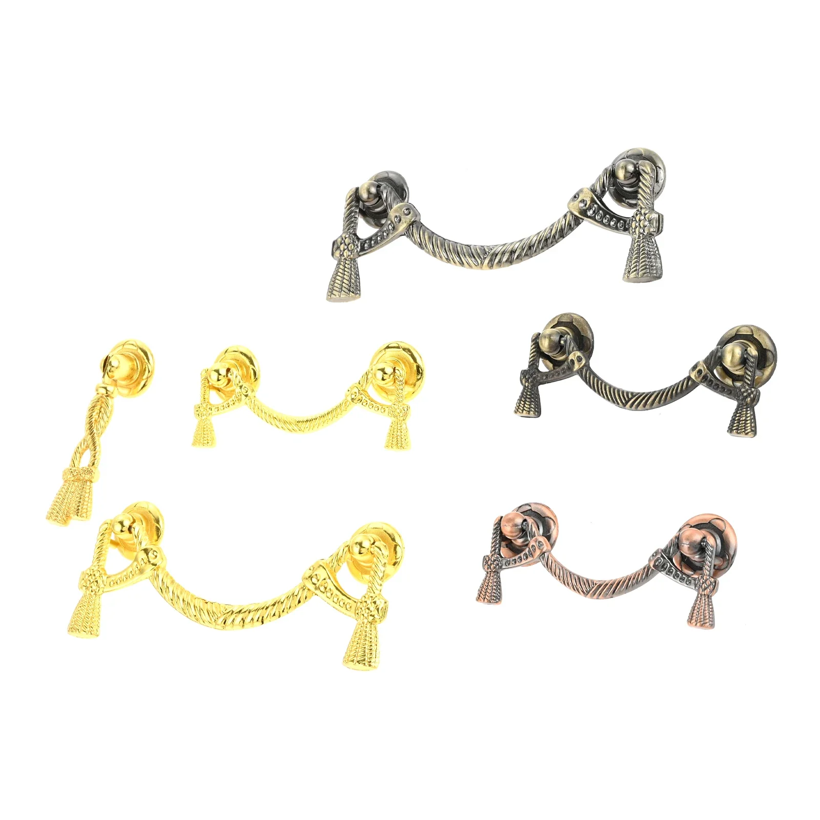 1pc Creative Handles With Matching Screws Antique Bronze Knobs Accessories For Furniture Hardware Closet Cabinet Drawer Pulls