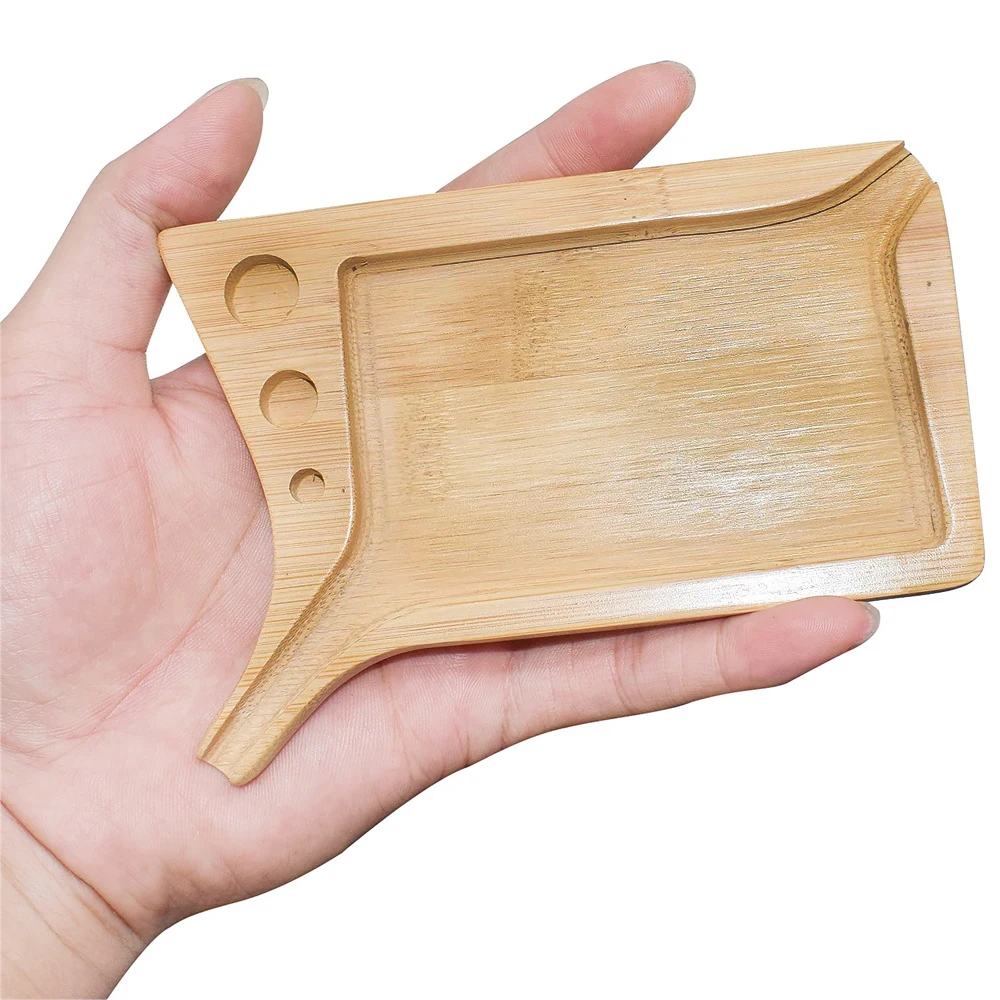 Multipurpose Wood Herb Tobacco Rolling Tray with Funnel Tool Loader Cones Bamboo Rolling Tool Smoking Accessories smoking accessories tobacco smoking accessories rolling tray