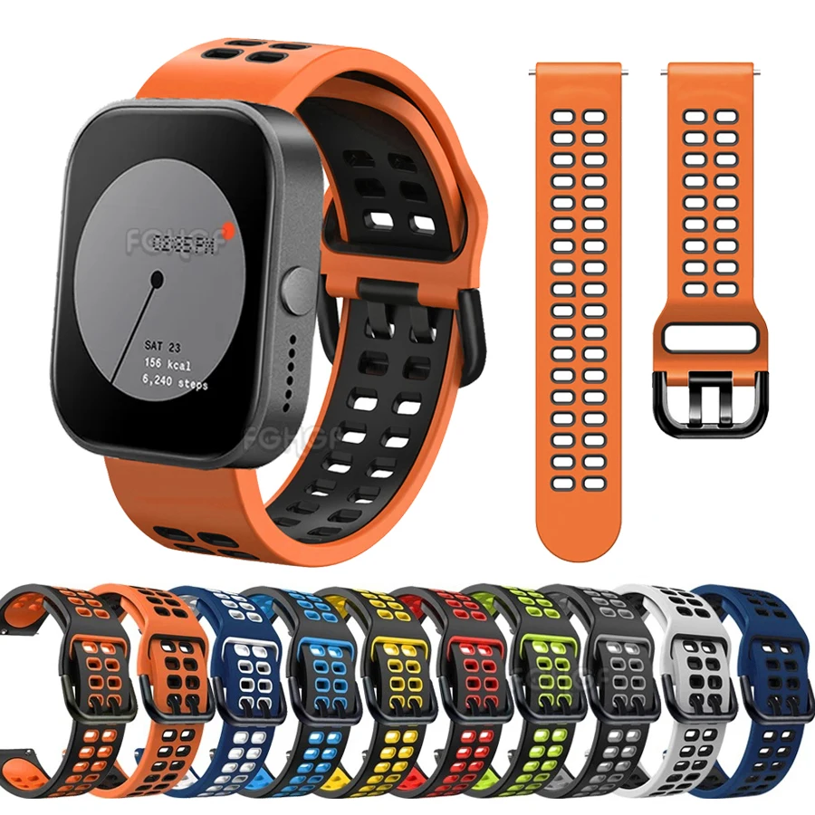 

Replacement Bracelet For CMF Watch Pro Strap Sports Silicone Wristband Correa For CMF by Nothing Watch Pro Smart Watch Band Belt
