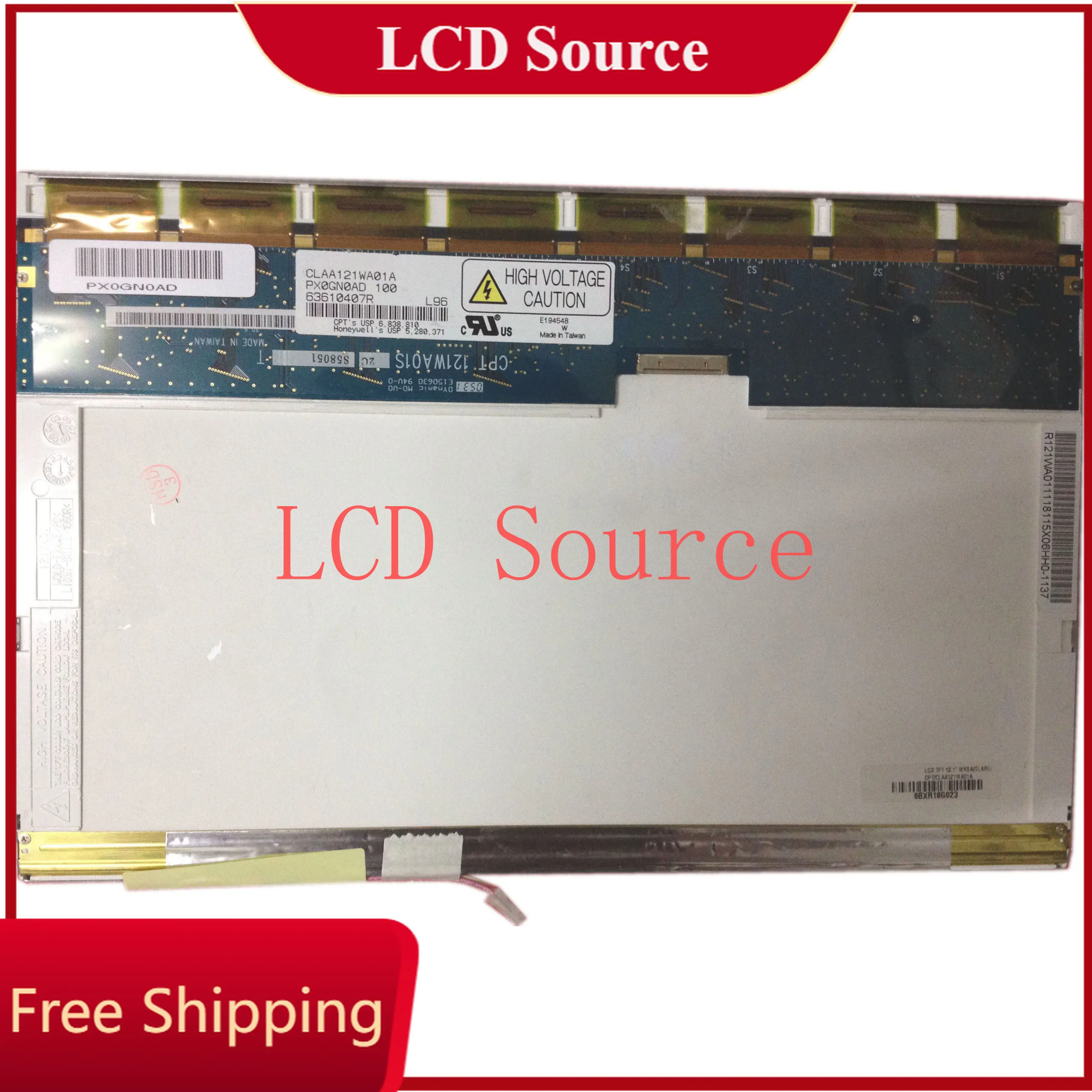 

CLAA121WA01A B121EW03 V.7 fit LTN121W1-L03 LTD121EWVB N121I3-L01 LTN121W1-L01 LTN121AT02 20PIN XJ Laptop LCD Screen