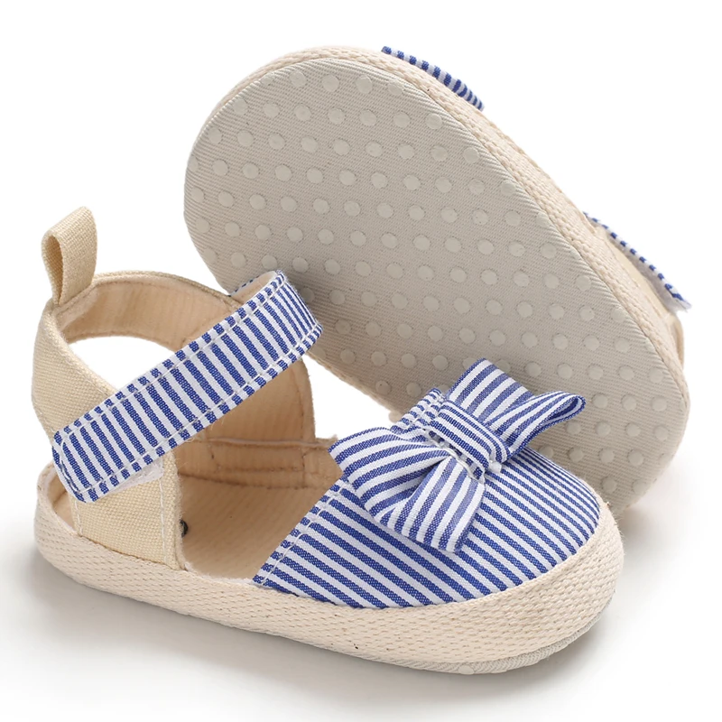 Newborn 0-1 Year Old Baby Princess Sandals Knitted Cute Breathable Comfortable Walking Shoes Soft Sole Princess Shoes 3
