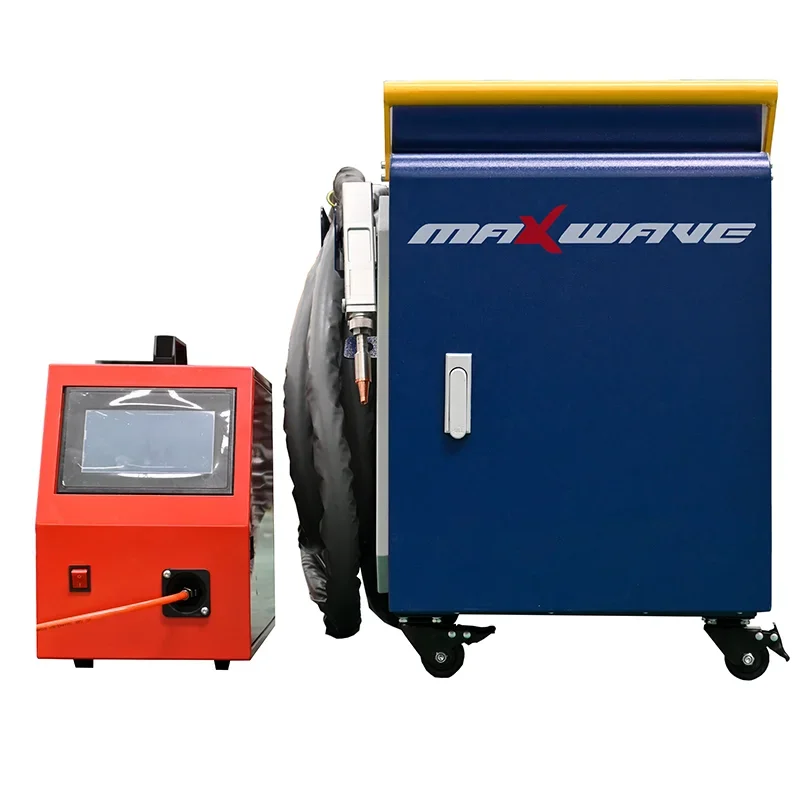 Maxcool Hand Held Fiber Laser Welding Machines for Metal Steel 3 in 1 Hand Held Laser Welder 5