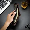 2025 New Men's Wallet PU Leather Purse Zipper Retro Style Short Wallets Men Card Holders Coin Storage Money Bag A03 4
