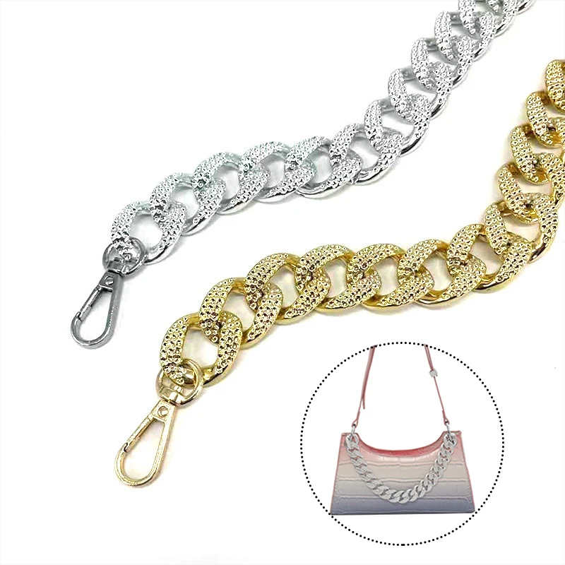 

Bag Chain Replacement Metal Chain For Handle Bag Handbag Antique Bronze Silver golden DIY Accessories For Bag Strap Hardware