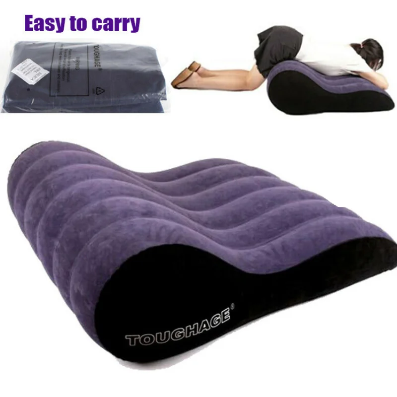 Inflatable Adult Flirt Cushion Sexy Hold Pillow Chair Sofa Bed Sexual Love Positions Erotic Game Sex Toys Couples Sex Furniture