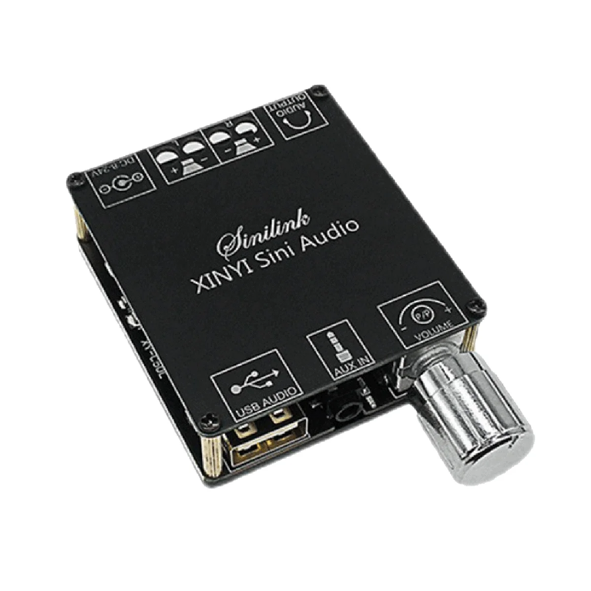 

Аудио стерео Bluetooth плата цифрового усилителя мощности 50 Вт двухканальная 360-градусная Плавная Настройка кинотеатра