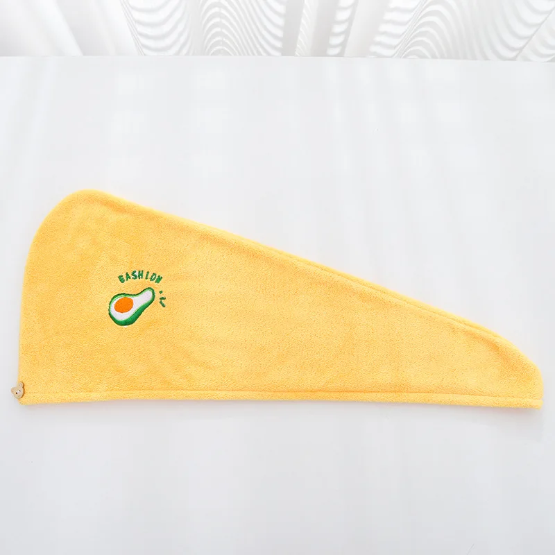 Women's Microfiber Quick-Dry Hair Towel Cap