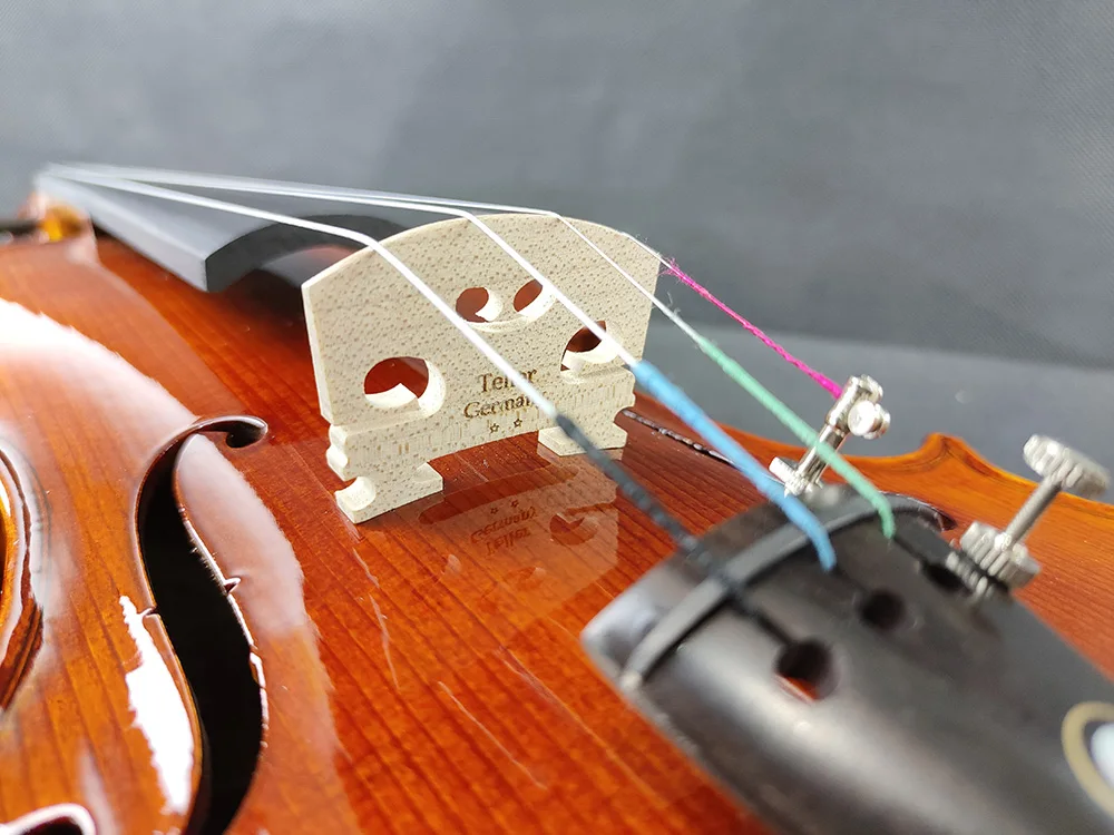 4/4 Size Handmade Oil Varnish APEXEL Violin Acoustic Violin Violin Accessories