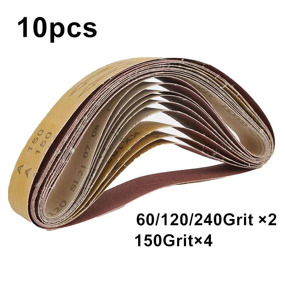 Produktbild von 6x Schleifband 50x2000 Mm, Körnung 60 – Ideal Für Holz & Metall, Langlebig Und Effizient