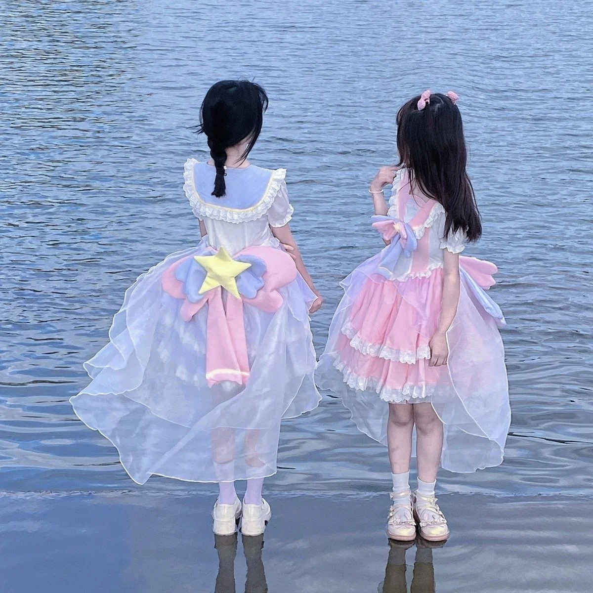 Sweetheart Lolita Dress Chai Huhu Lolita Lovely Card Girl Dress Sakura Ever-changing Little Sakura Cosplay Girl
