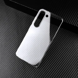 Ultra Thin Clear Hard PC Protective Case with Camera Shield - Galaxy A25 5G (Clear)
