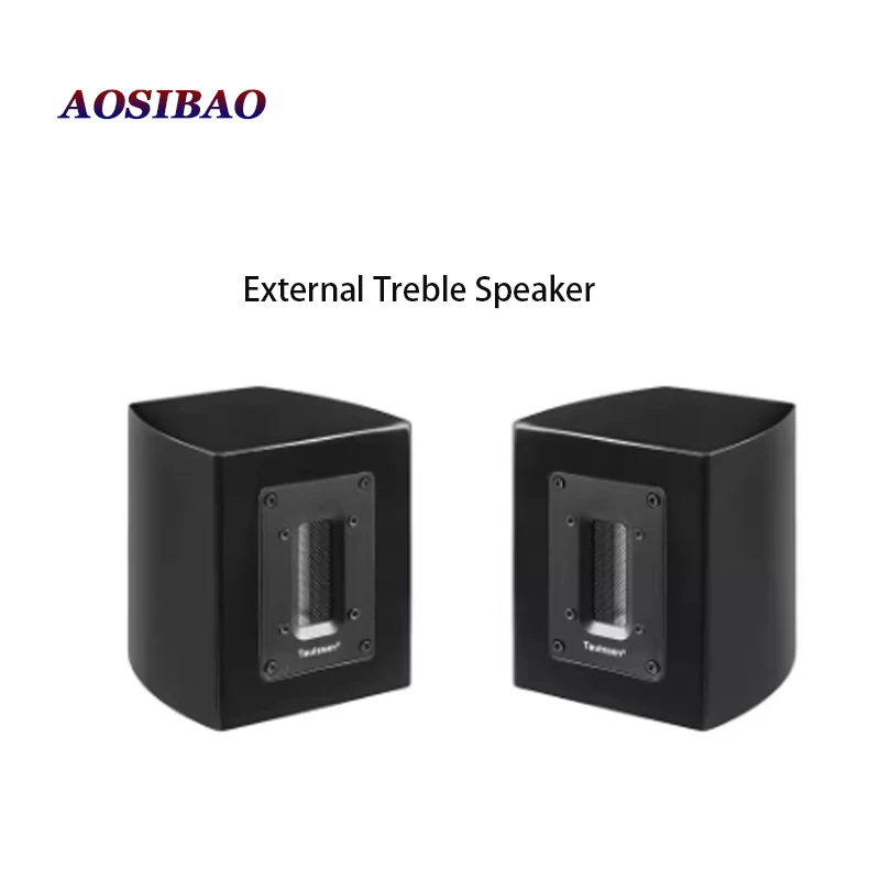 AOSIBAO 6Ohm 30W Ultra-high Frequency Speaker External Passive Aluminum Strip Tweeter Sound Box Ultra-high Frequency Extension