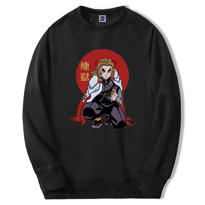 

Demon Slayer Sweatshirts Hoodies Mens Tanjirou Japan Mangas Anime Graphic 2024 Sudaderas Oversize Fleece Long Sleeve Moletom