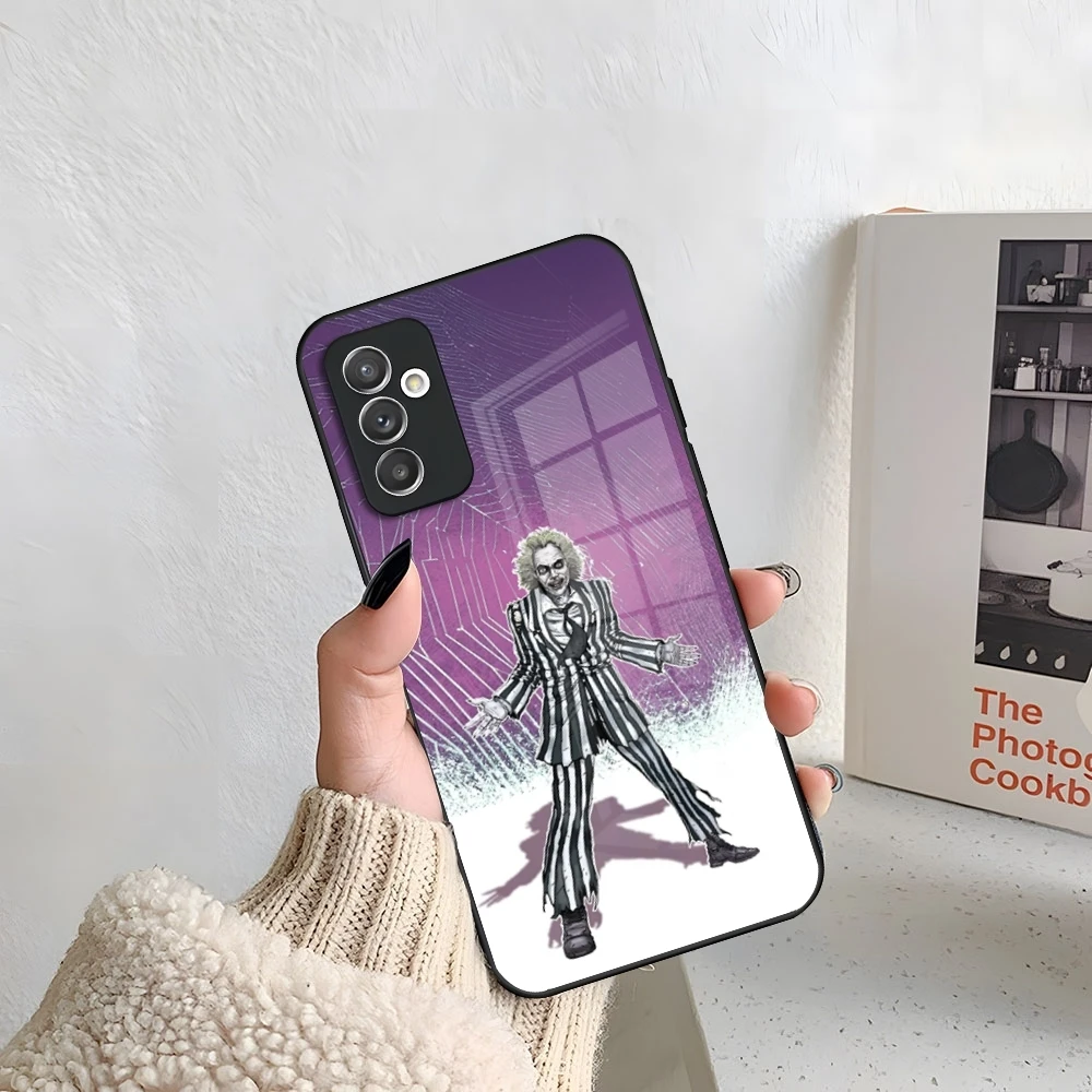 thumbnail image 1 of B-BeetlejuiceS-S 2 Phone Case For Samsung Galaxy S24 S23 S22 S20 S21 Note20 Ultra Plus Fe Colored Silver Cover, 1 of 5
