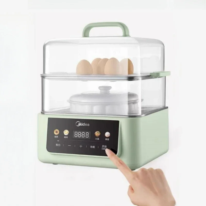 Midea 220V Electric Pot Waterproof Stew Household Automatic Ceramic Stew Pot Soup Bird's Nest Steamer
