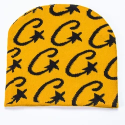 Cozy & Stylish Y2K Knit Beanie (Yellow)