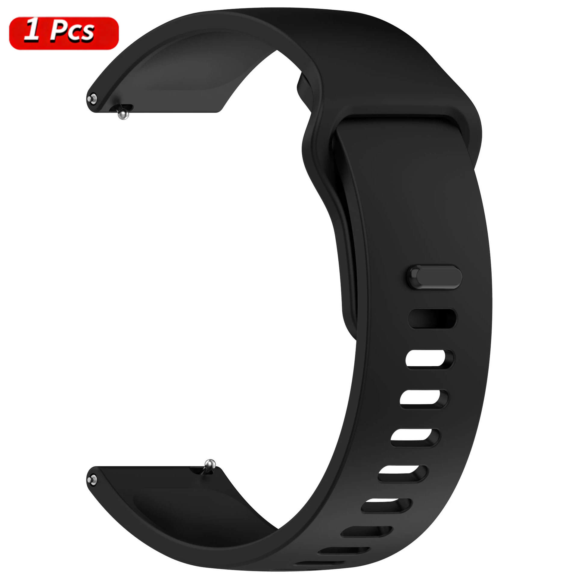 Premium Silicone Sport Strap for Smartwatch - Durable and Comfortable Wristband Accessory