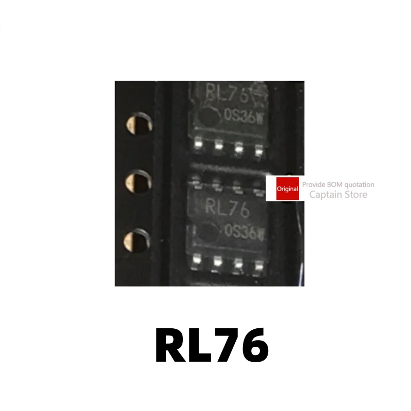 

5PCS BR93L76 BR93L76RFJ-WE2 SMT SOP8 Chip RL76