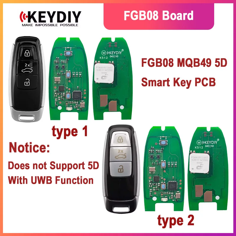 Адаптер для программирования KEYDIY FGB08, FGB25-5, ZB15, 5D Key, KD-X4 ...