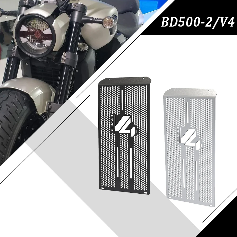 

Motorcycle Radiator Grille Guard Protector Grill Cover Protection FOR BENDA V4 BD500-2 BD 500-2 V4 2023 2024 2025 Accessories
